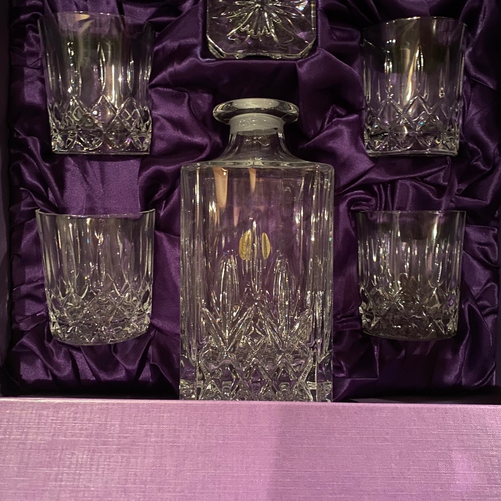 Decanter & glasses